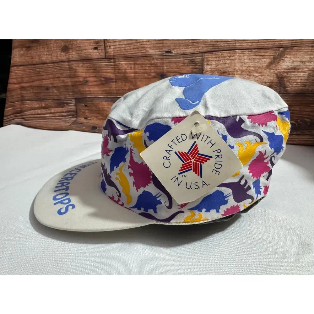 Vintage Youth Dinosaur Triceratops New With Tags Made In USA